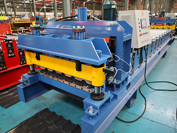 800 Glazed Tile Roof Sheet Cold Roll Forming Making Machine