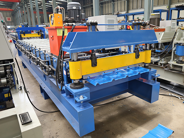 840 Trapezoidal Roof Sheet Cold Roll Forming Making Machine