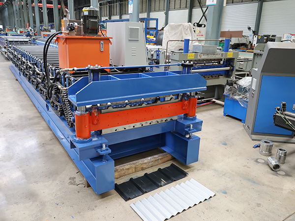 Automatic Double Layer Color Steel Roll Forming Machine
