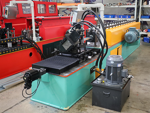 C-Shaped Light Gauge Steel Framing Machine with Punching