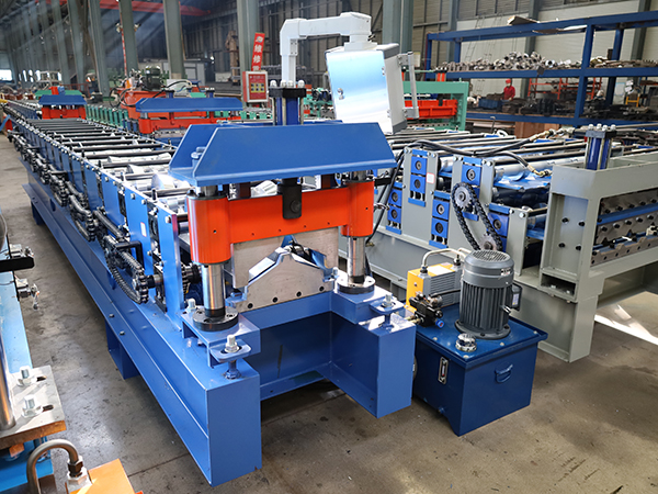Metal Ridge Cap Roll Forming Machine
